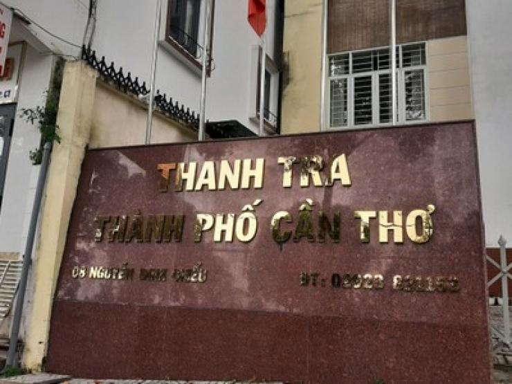 Vì sao Chánh Thanh tra TP Cần Thơ bị kỷ luật?