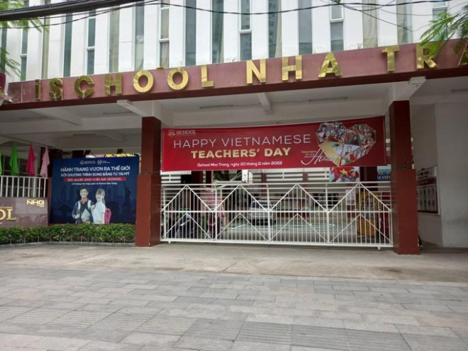 Trường iSchool Nha Trang tạm đóng cửa