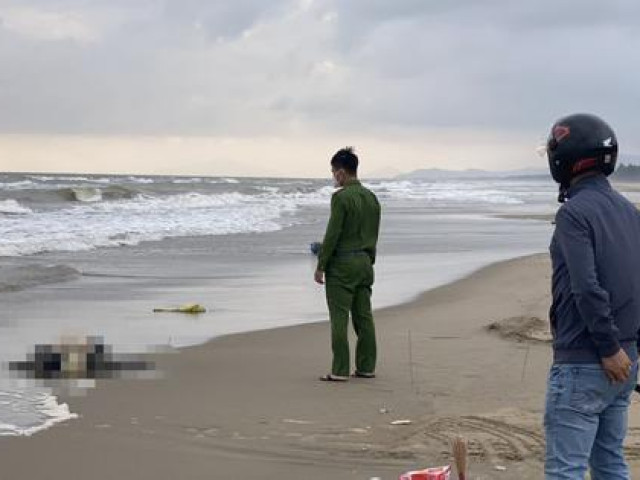 Bàng hoàng phát hiện thi thể trên bãi biển