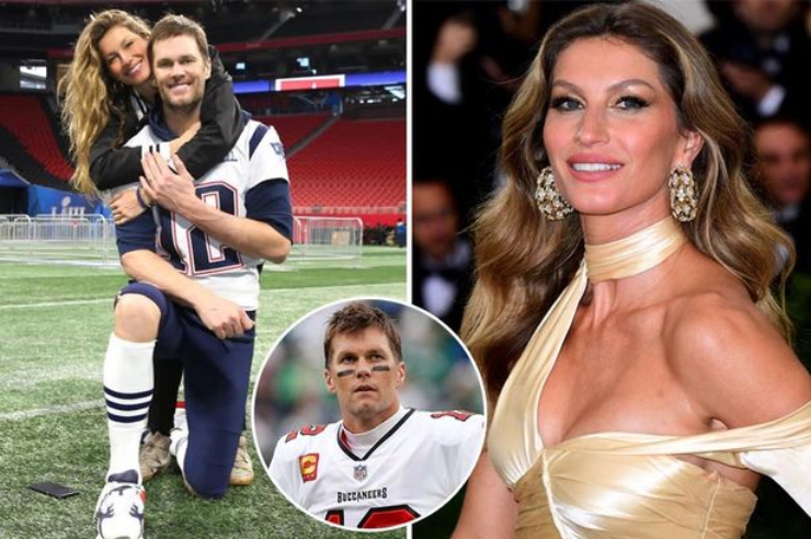 The Sun (Anh) cho rằng, khi thấy Ronaldo tiếp tục chơi bóng Brady đã không giải nghệ, điều này khiến anh phải chia tay cô vợ xinh đẹp Gisele Bundchen