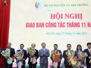 Tin tức trong ngày - Bộ Tài nguyên và Môi trường bổ nhiệm hàng loạt cán bộ