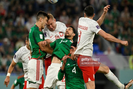 Trực tiếp bóng đá Mexico - Ba Lan: Những phút cuối căng thẳng (Hết giờ)