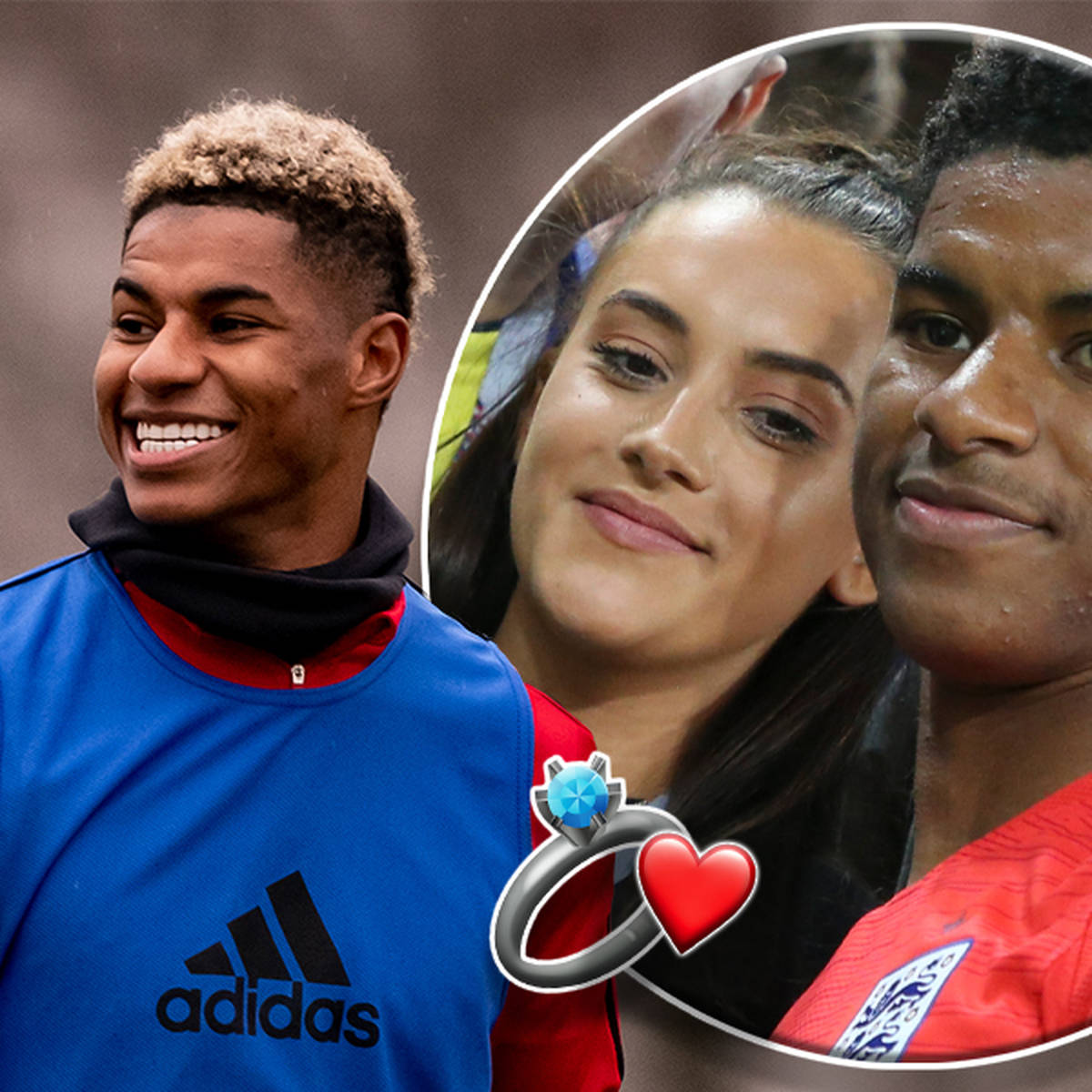 Cặp đôi Marcus Rashford và&nbsp;Lucia Loi đã hẹn hò được 9 năm.