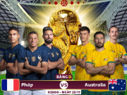 Bóng đá - Nhận định bóng đá Pháp - Australia: &quot;Nhà vua&quot; ra trận muôn vàn nỗi lo (World Cup)