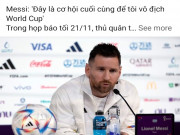 Công nghệ thông tin - Trước giờ bóng lăn Argentina vs Ả Rập Xê Út, dân mạng réo tên Lionel Messi