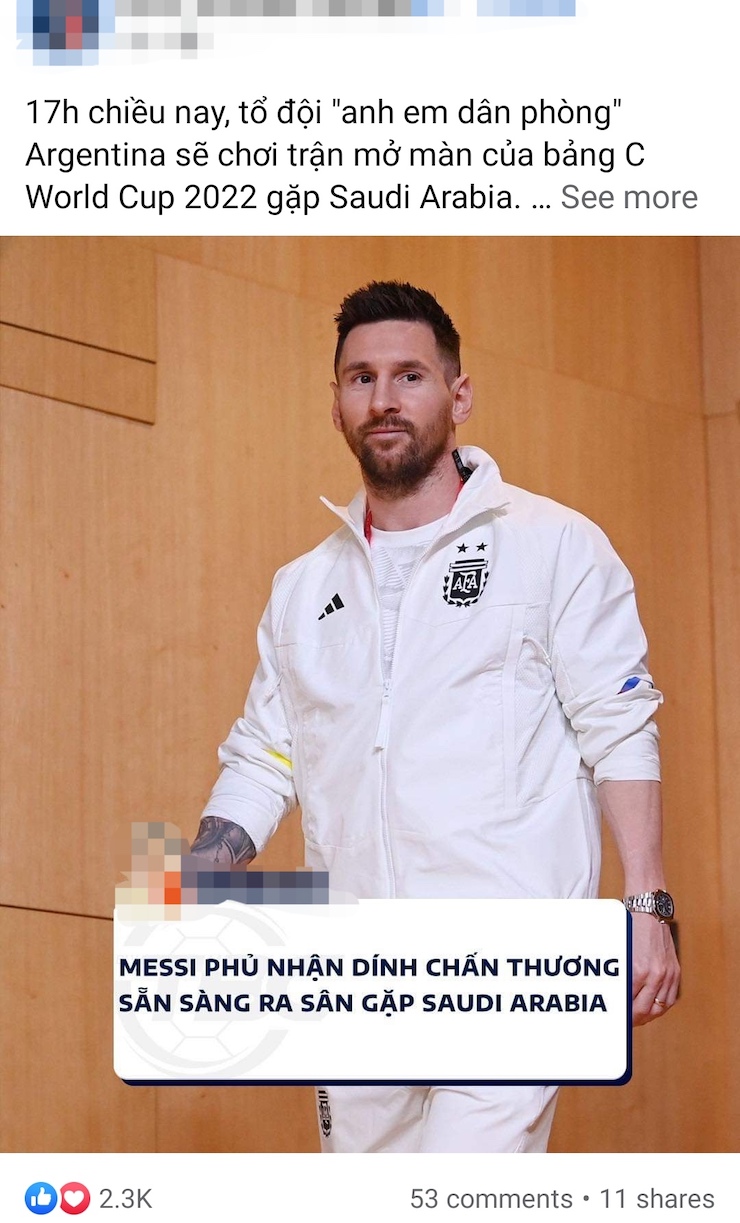 Trước giờ bóng lăn Argentina vs Ả Rập Xê Út, dân mạng réo tên Lionel Messi - 6