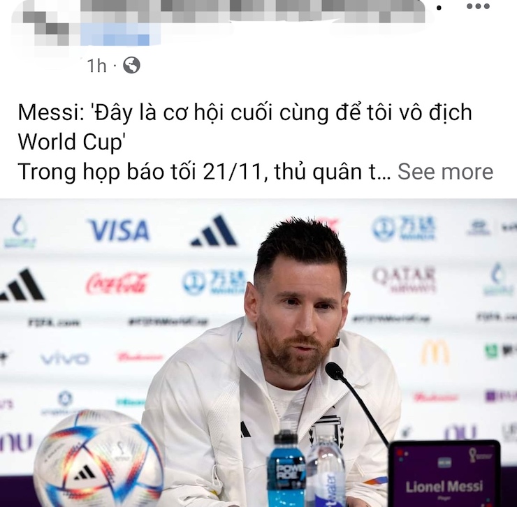 Trước giờ bóng lăn Argentina vs Ả Rập Xê Út, dân mạng réo tên Lionel Messi - 7