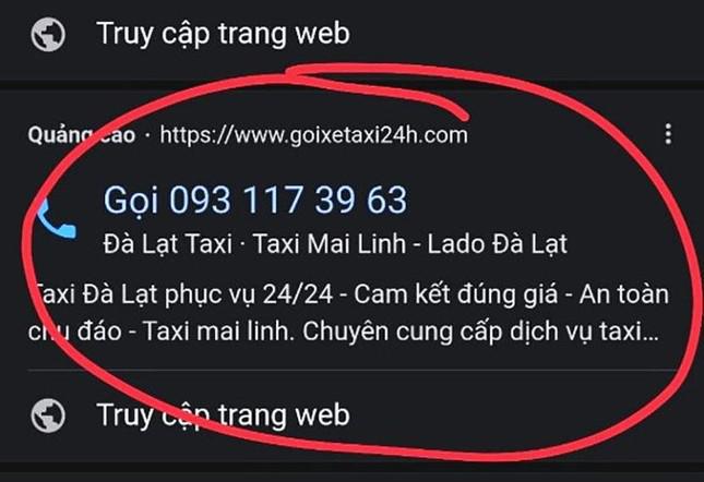 Giả mạo các hãng taxi ở Đà Lạt để đón chở khách, tính tiền giá cao ngất ngưởng