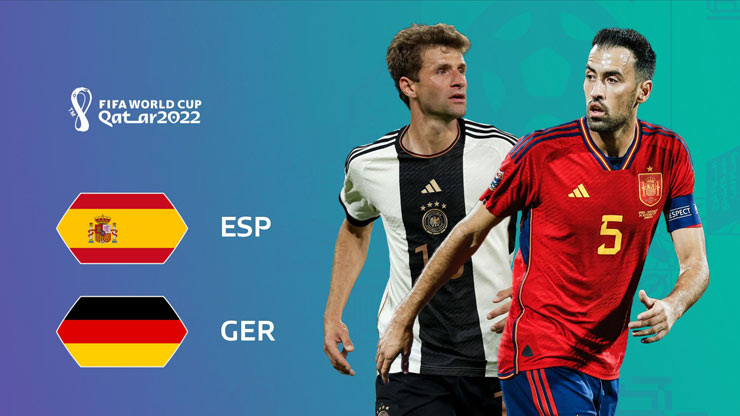 ĐT Đức bị dồn vào thế chân tường khi đại chiến ĐT Tây Ban Nha ở World Cup 2022