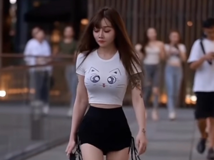 Cô gái trẻ gây tranh cãi vì mặc áo có hoạ tiết Pikachu nằm chính giữa ngực