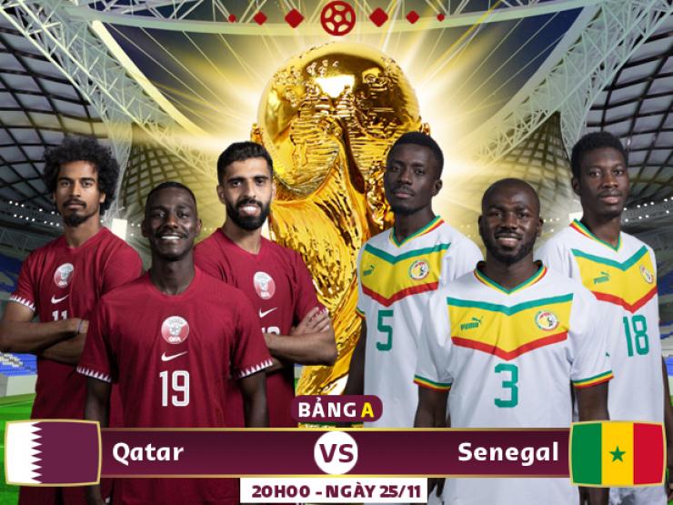 Trực tiếp bóng đá Qatar - Senegal: Chủ nhà quyết thắng để nuôi hy vọng (World Cup)
