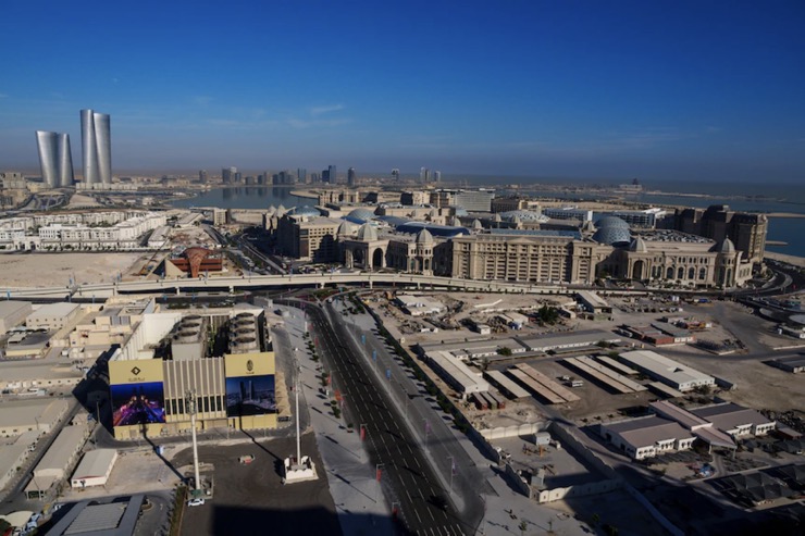 Trung tâm thương mại Place Vendome ở Lusail, Qatar.