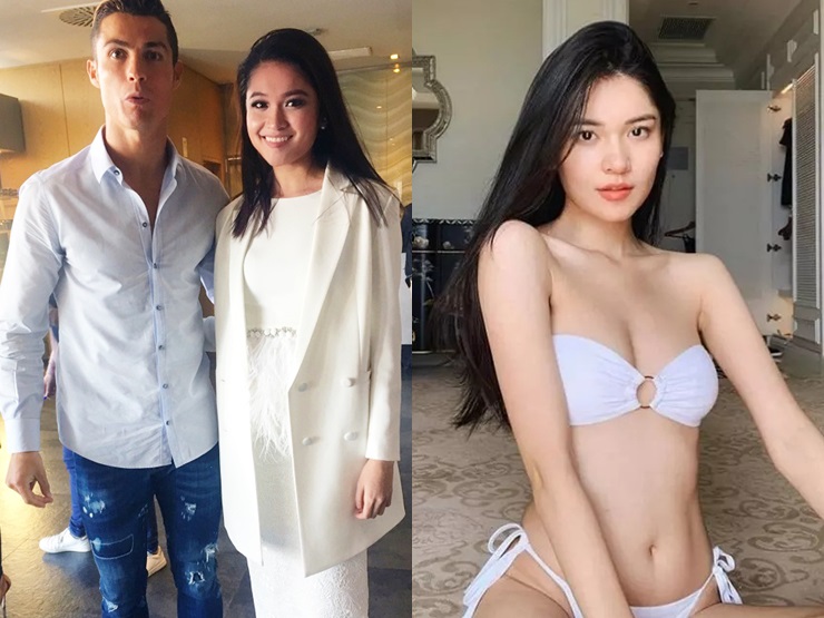 Á hậu Việt Nam được CR7 ôm eo khiến fan ”phát hờn” giờ ra sao?