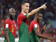 Bóng đá - Fan sửng sốt vì khoảnh khắc &quot;đỏ mặt&quot; của Ronaldo ở trận ra quân World Cup