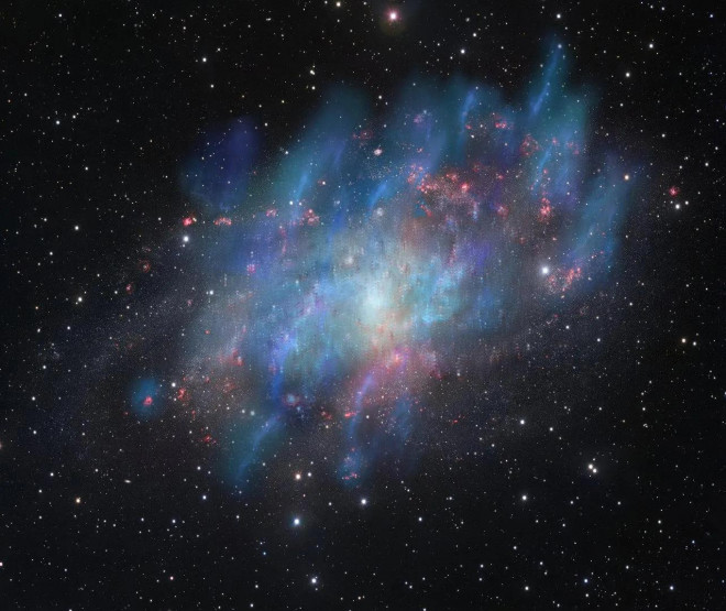 Thiên hà M33 - Ảnh: ESO