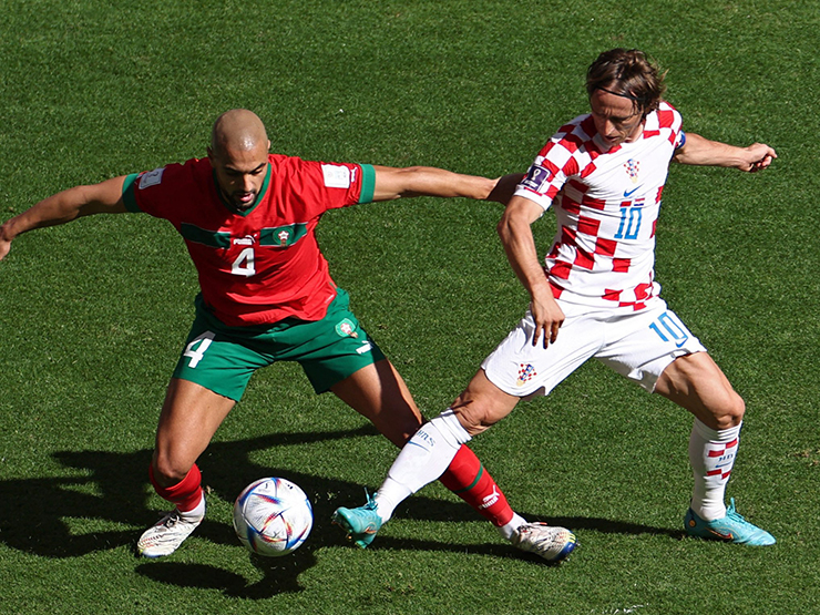 Video highlight Morocco - Croatia: Đôi công hấp dẫn, phung phí cơ hội