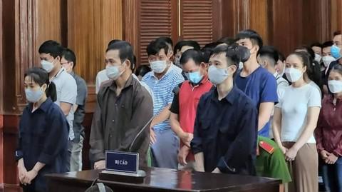 Phiên xử các bị cáo trong đường dây cá độ bóng đá do Chiu Hao Cheng cầm đầu