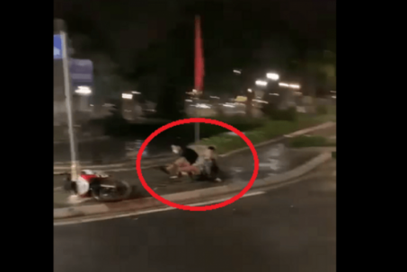 Video: "Kết đắng" của nhóm thanh niên phóng nhanh, đánh võng trên đường