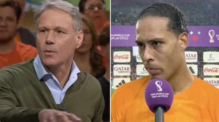 Bị huyền thoại đồng hương Marco Van Basten chỉ trích, Virgil Van Dijk đáp trả sâu cay