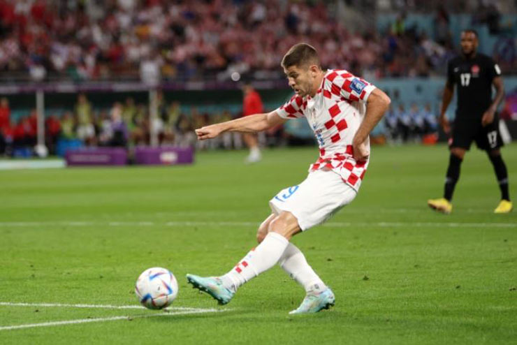 Cú sút thành bàn quyết đoán của Andrej Kramaric giúp Croatia gỡ hòa 1-1