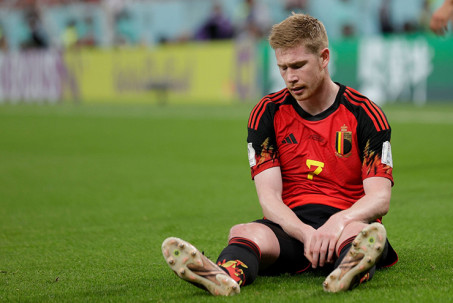 De Bruyne bị báo Bỉ "tổng sỉ vả" sau trận thua sốc World Cup