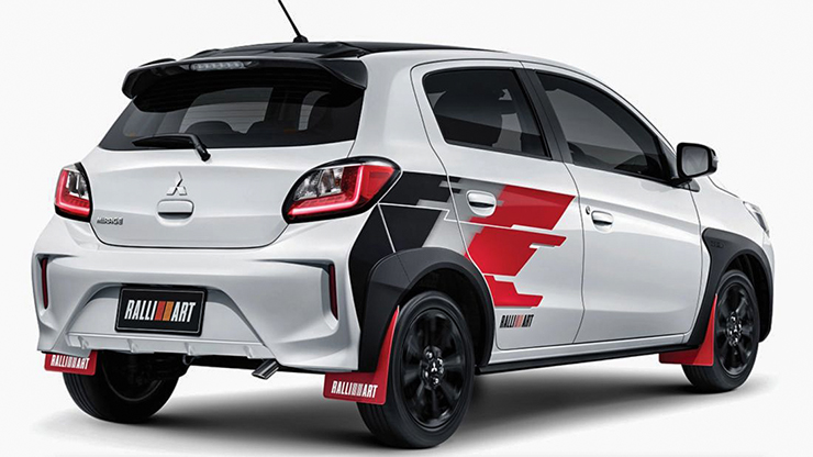 Lần đầu tiên Mitsubishi Mirage có thêm phiên bản thể thao Ralliart - 2