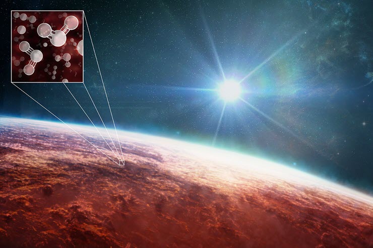 Các nhà nghiên cứu phát hiện ra vật chất mới trong khí quyển của hành tinh ngoại WASP-39 b.
