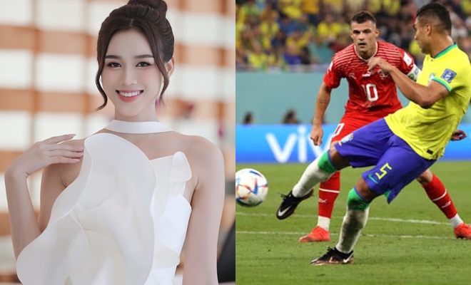 Hoa hậu 2K1 bình luận World Cup, trổ tài dự đoán kết quả cực chuẩn gây "sốt" VTV - 3