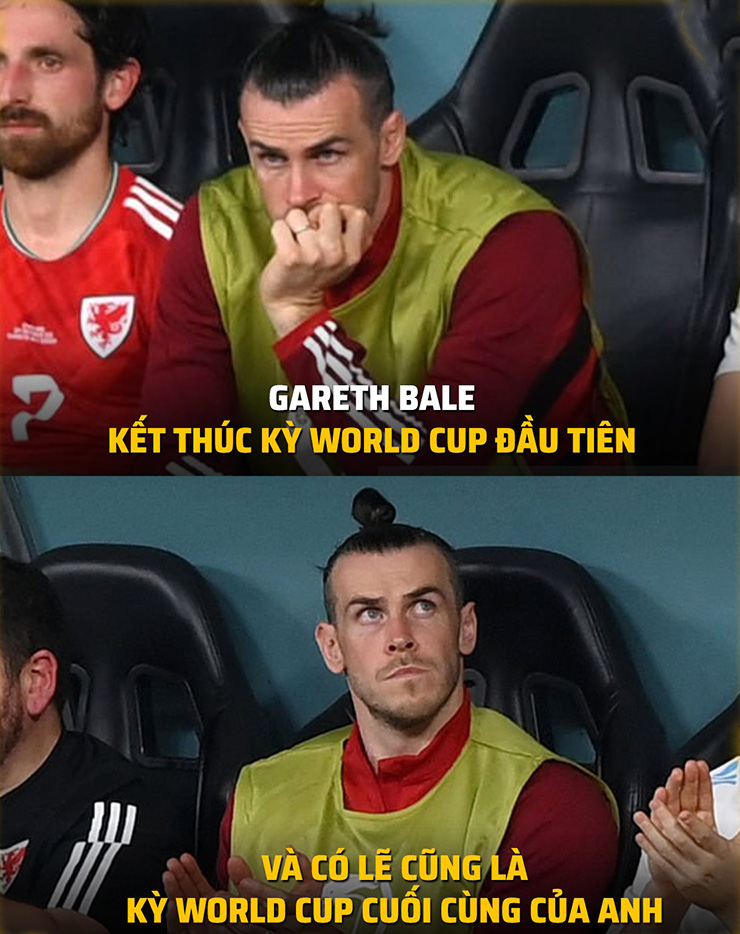 World Cup đầu tiên cũng là cuối cùng cua Gareth Bale.