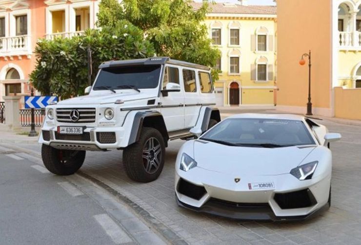 Choáng ngợp với dàn siêu xe đắt đỏ của hội "con nhà giàu" Qatar - 4