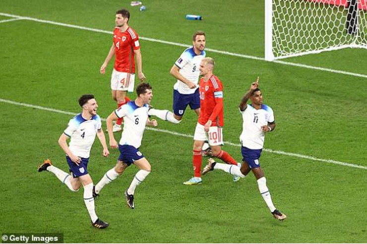 Kết quả bóng đá xứ Wales - Anh: Đại tiệc 3 bàn, rực rỡ 2 sao trẻ (World Cup) - 2