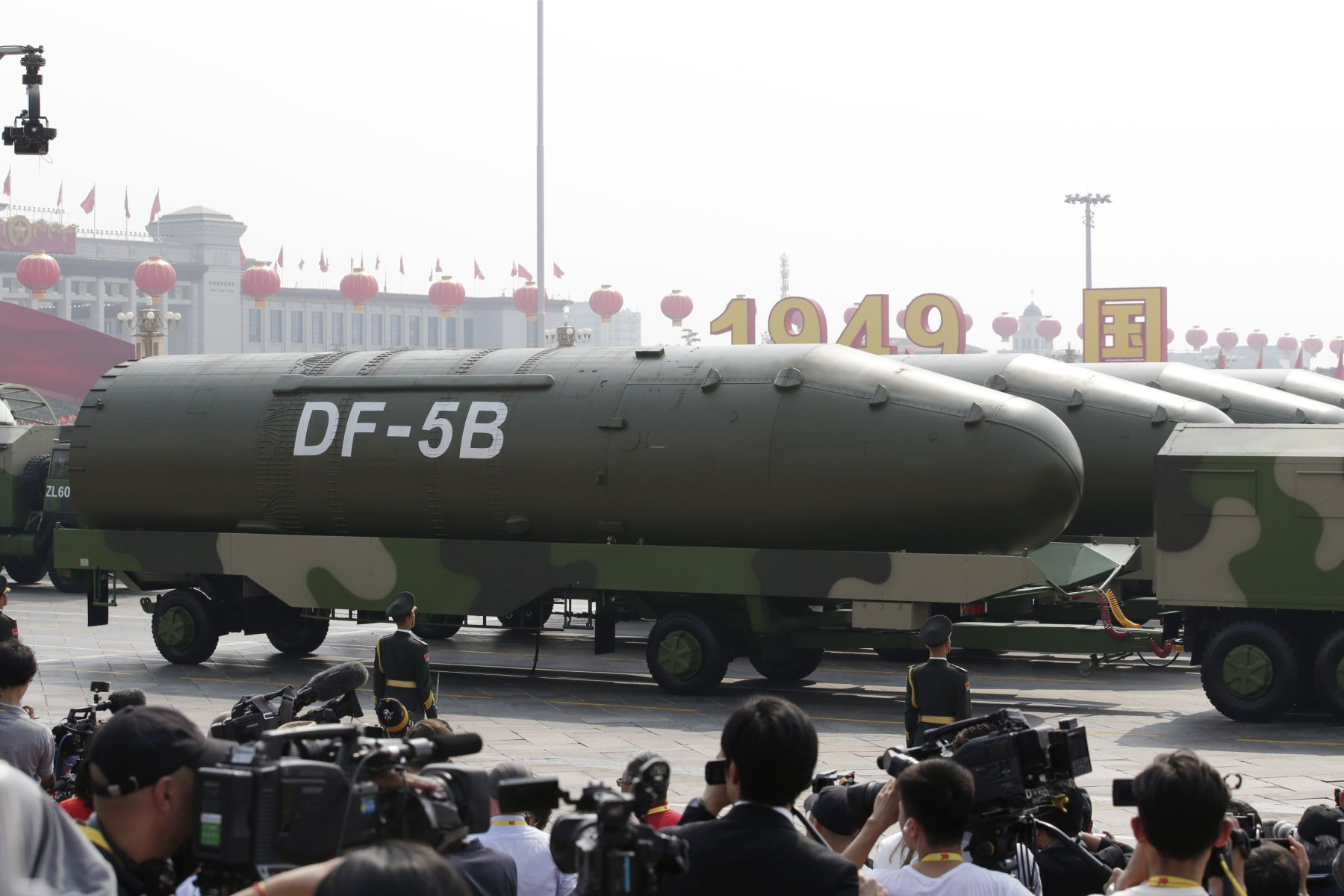 Bộ Quốc phòng Mỹ cho rằng, chỉ hơn 10 năm tới, Trung Quốc sẽ có thêm 1.000 đầu đạn hạt nhân&nbsp;(ảnh: Reuters)
