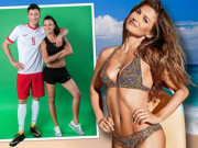 Bóng đá - Người đẹp karate mặc bikini tuyệt đẹp, cổ vũ Lewandowski đá World Cup