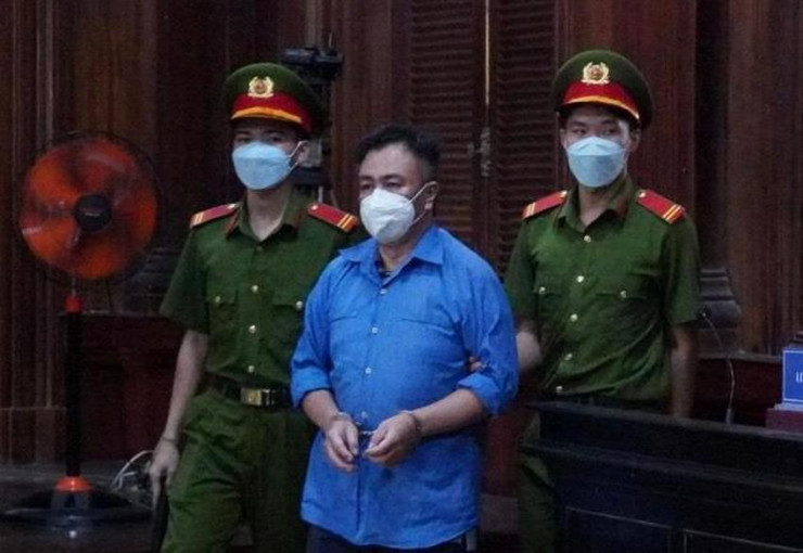 Bị cáo Nguyễn Minh Khải bị phạt bảy năm tù. Ảnh: H.YẾN