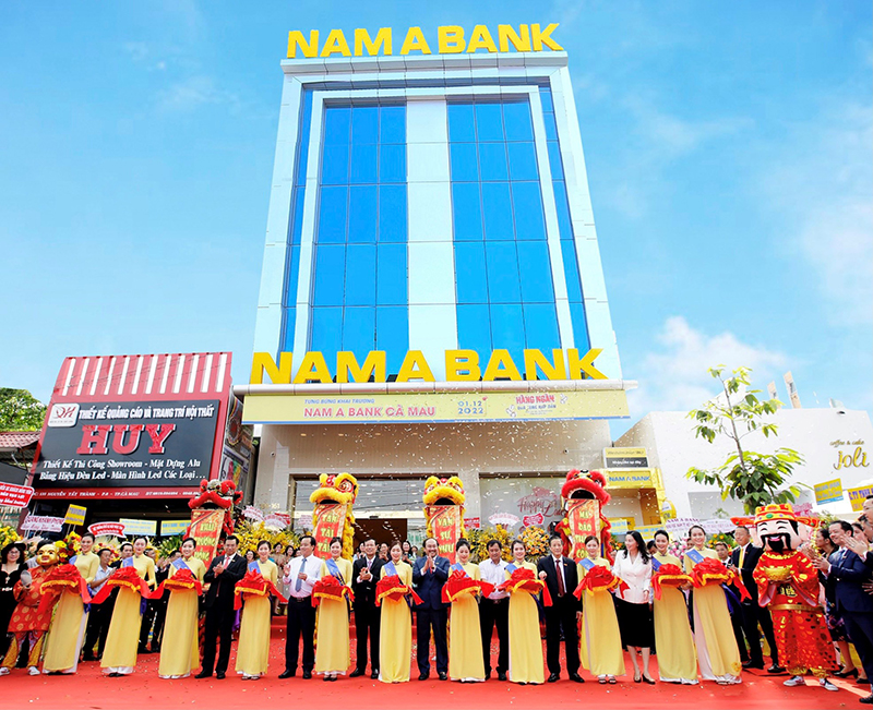 Nam A Bank khai trương chi nhánh Cà Mau, tiếp tục mở rộng mạng lưới