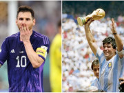 Bóng đá - Messi hỏng 11m là... điềm lành: Tiếp bước Maradona, vô địch World Cup theo cách cũ?