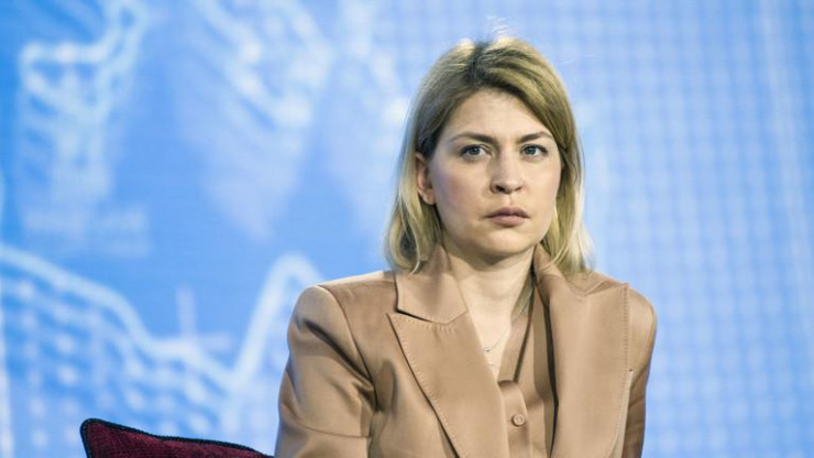 Bà Olga Stefanishina,&nbsp;Bộ trưởng Hội nhập châu Âu-Đại Tây Dương của Ukraine. Ảnh: Getty Images.