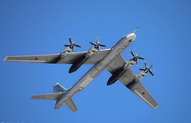 Máy bay ném bom Tu-95 của Nga. Ảnh: Wikipedia