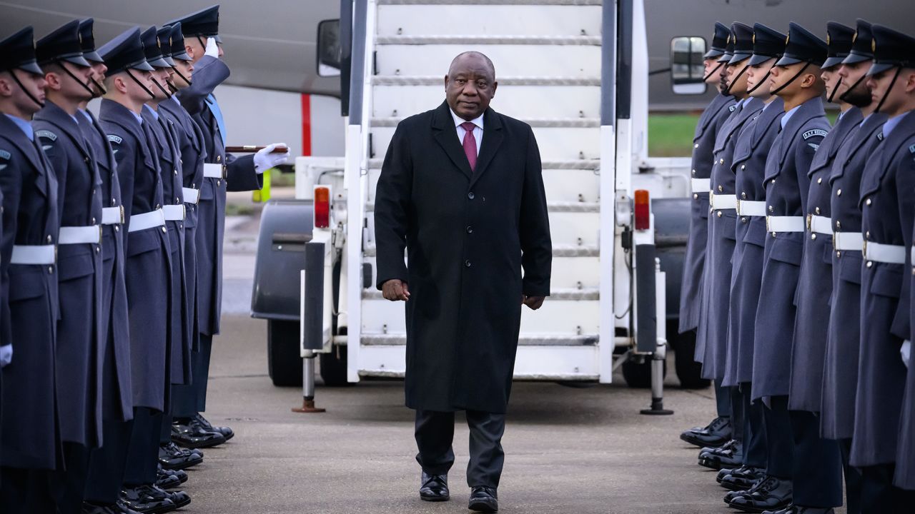 Tổng thống Nam Phi – ông Cyril Ramaphosa (ảnh: CNN)