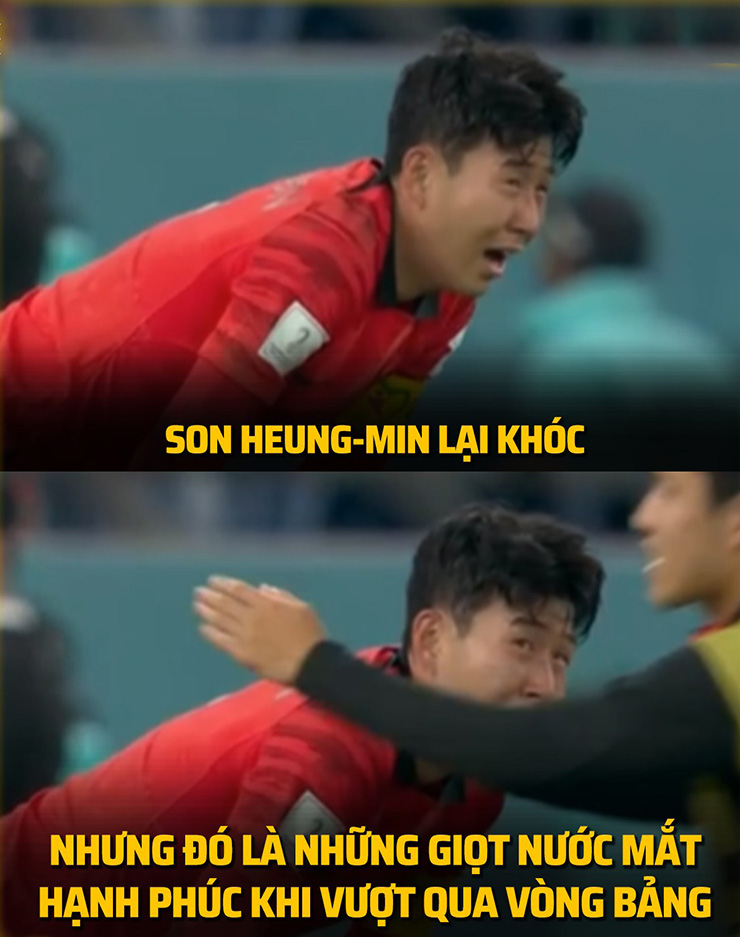 Cứ sau một trận đấu Son Heung Min lại khóc.