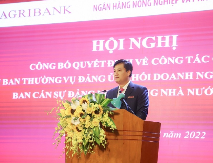 Ông Phạm Toàn Vượng đã có hơn 20 năm gắn bó với Agribank trước khi được bổ nhiệm giữ vị trí TGĐ ngân hàng