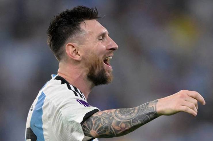 Messi ghi bàn trong trận thứ 1000 của sự nghiệp và cũng là bàn thắng đầu tiên ở vòng knock-out World Cup