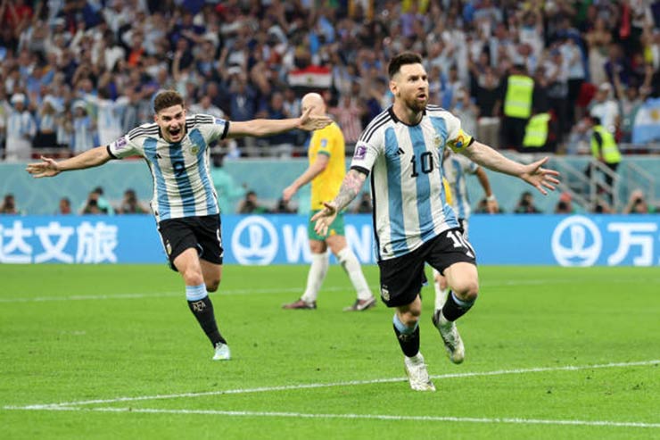 Kết quả bóng đá Argentina - Australia: Messi phá dớp, đoạn kết nghẹt thở (Vòng 1/8 World Cup) - 1