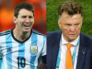 Bóng đá - Argentina đấu Hà Lan tứ kết: Hồi ức đẹp của Messi, ngày Van Gaal bất lực