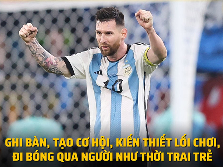 Ảnh chế: Messi phá dớp knock-out, Argentina thẳng tiến tứ kết