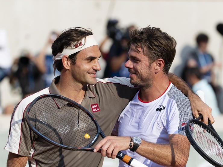 Wawrinka từng ”mắng” vợ Federer, nhưng luôn tôn trọng đàn anh mẫu mực