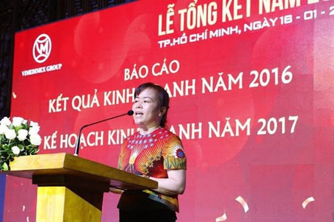 Bà Nguyễn Thị Loan, Chủ tịch HĐQT Công ty tập đoàn dược phẩm Vimedimex
