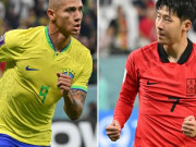 Bóng đá - Hàn Quốc được mách nước hạ Brazil: Son Heung Min đá phạt, đồng đội câu phạt đền