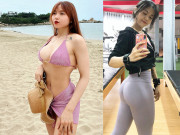 Thể thao - Cặp hot girl ấn tượng làng Gym: Em đoạt giải Bikini thể hình, chị vòng ba 98 cm