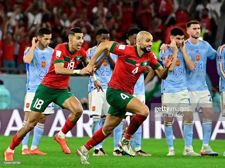 Kết quả bóng đá Morocco - Tây Ban Nha: Nghẹt thở 120 phút, địa chấn luân lưu (World Cup)